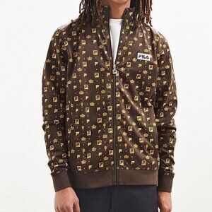 FILA x Urban Outfitters Monogram Coaches Jacket Size Medium